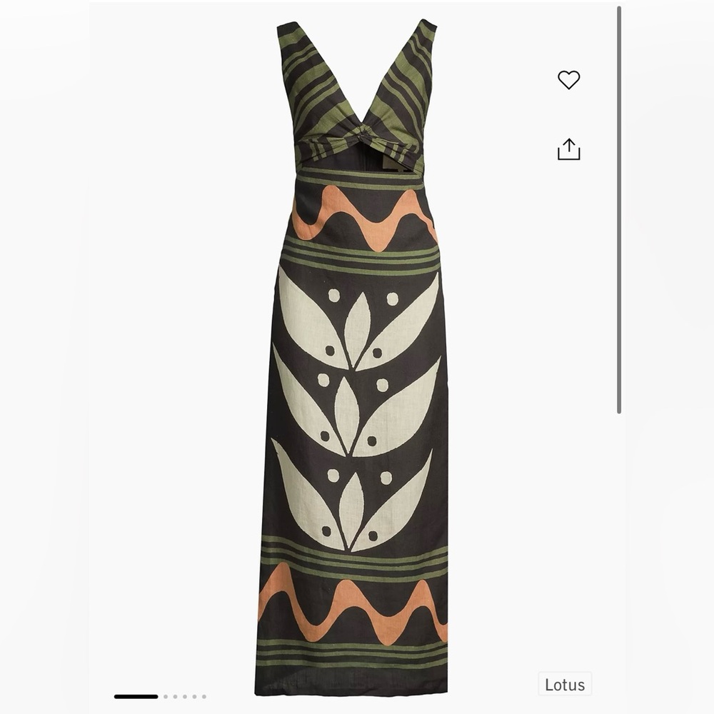 Cala de la Cruz: Simone dress in Lotus NWT